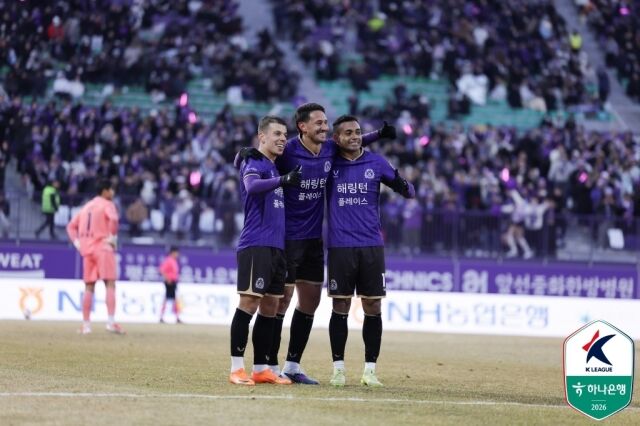 왼쪽부터 마테우스, 엘쿠라노, 아일톤./한국프로축구연맹