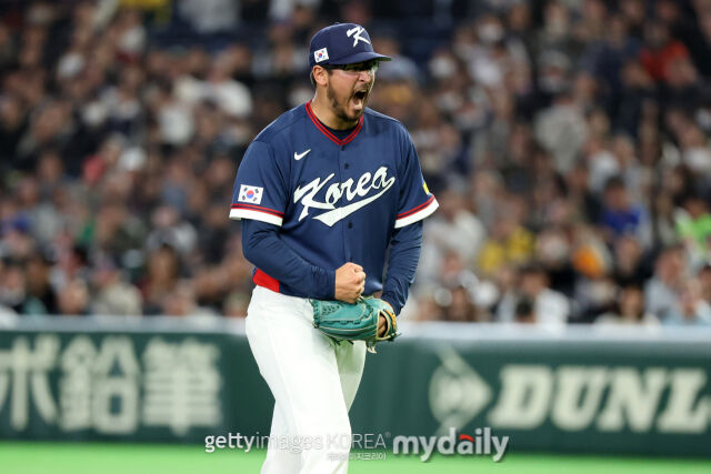 포효하는 데인 더닝./게티이미지코리아