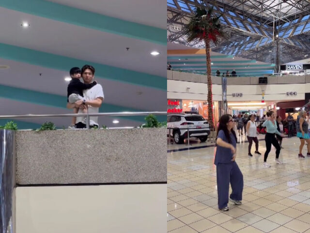 제이쓴과 아들 준범이가 홍현희의 댄스를 보고 정색했다. / 제이쓴 소셜미디어