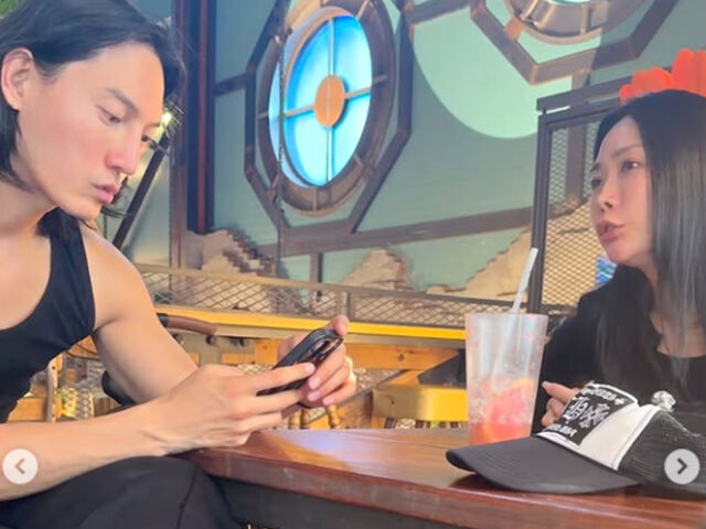 허니제이가 남편 정담과 함께 여유로운 시간을 보내고 있다. / 허니 제이 소셜미디어