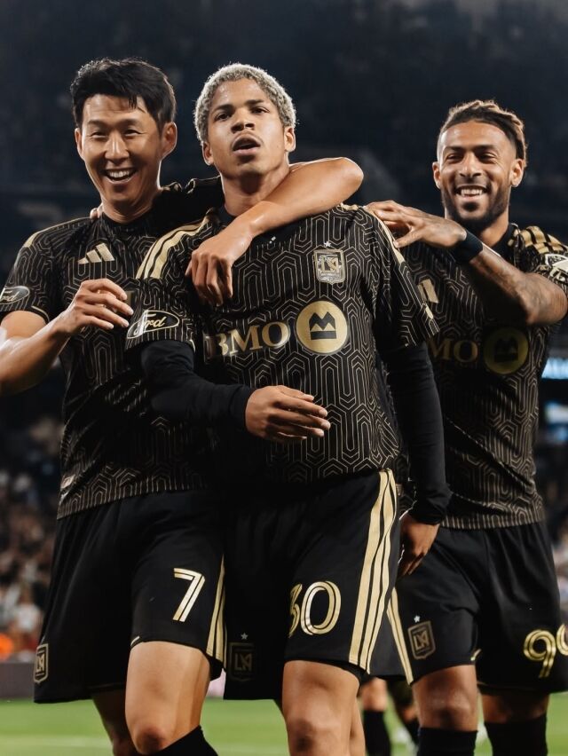 데니스 부앙가, 손흥민, 다비드 마르티네스./LA FC