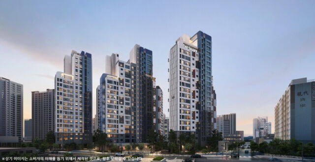 더샵 프리엘라 투시도.