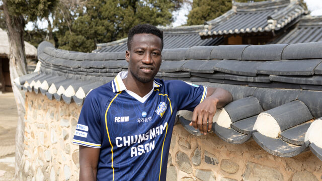 충남 아산FC가 가나 출신 공격수 나임 모하메드를 영입했다./충남 아산FC