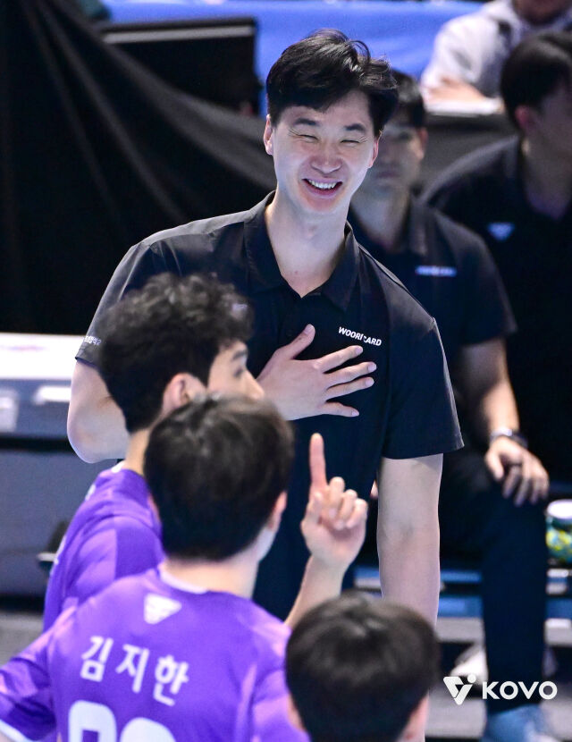 박철우 감독대행./KOVO