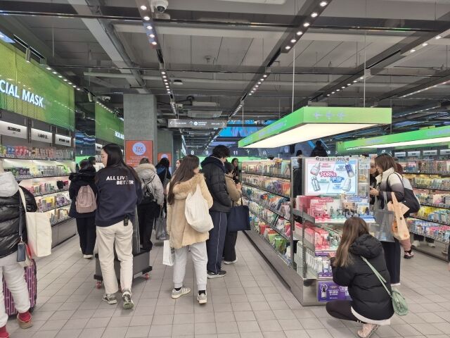 서울 명동 올리브영 매장. /방금숙 기자