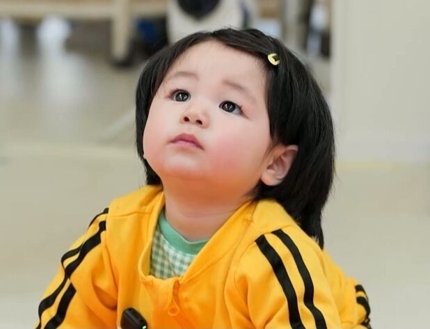 배우 심형탁 아들 하루가 놀라운 운동신경을 선보인다. / KBS 2TV 예능 '슈돌'