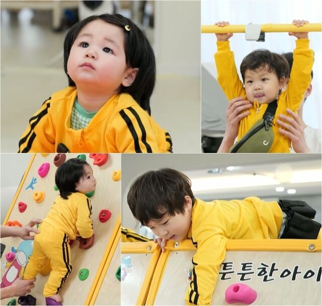 배우 심형탁 아들 하루가 '호우 선수촌 3기' 수강생으로 등장한다. / KBS 2TV 예능 '슈돌'