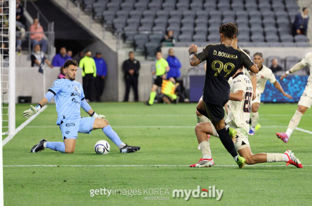 LAFC와 알라후엘렌세 경기장면/게티이미지코리아