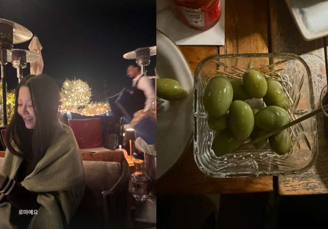 고현정이 로마에서 일상을 공개했다. / 고현정 SNS