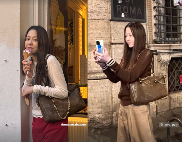 고현정이 로마에서 일상을 공개했다. / 고현정 SNS