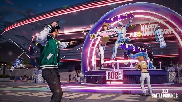 크래프톤이 ‘배틀그라운드’ 출시 9주년을 기념한 업데이트를 진행했다. /크래프톤