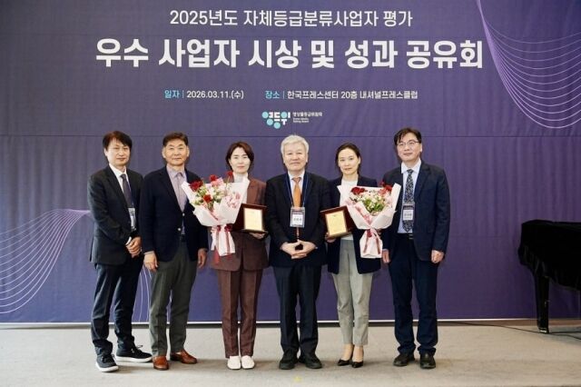 영상물등급위원회 자체등급분류사업자 평가 시상식./영등위