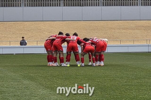 한국대학축구연맹 대학선발대표팀./나고야(일본)=노찬혁 기자