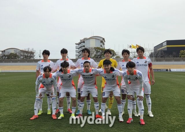 일본 J리그 19세 이하(U-19) 선발팀./나고야(일본)=노찬혁 기자