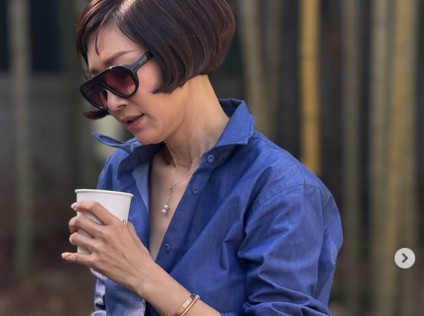 모델 출신 배우 변정수./변정수 소셜미디어