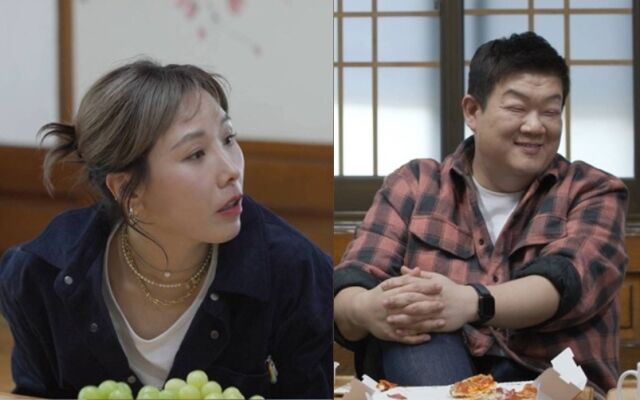 한때 '결혼설'이 돌았던 코미디언 신봉선과 유민상이 다시 만났다./SBS ‘미운 우리 새끼’