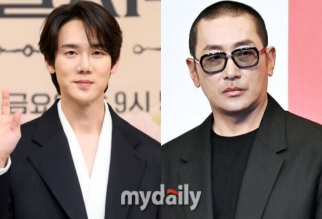 배우 유연석(왼쪽), 하정우 / 마이데일리