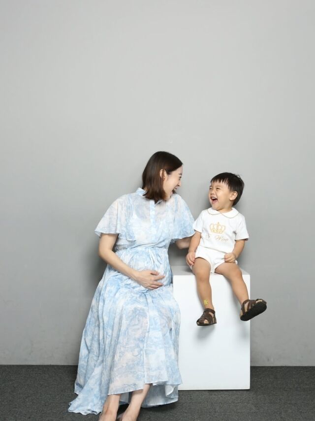 우혜림이 임신 당시를 떠올렸다. / 우혜림 SNS