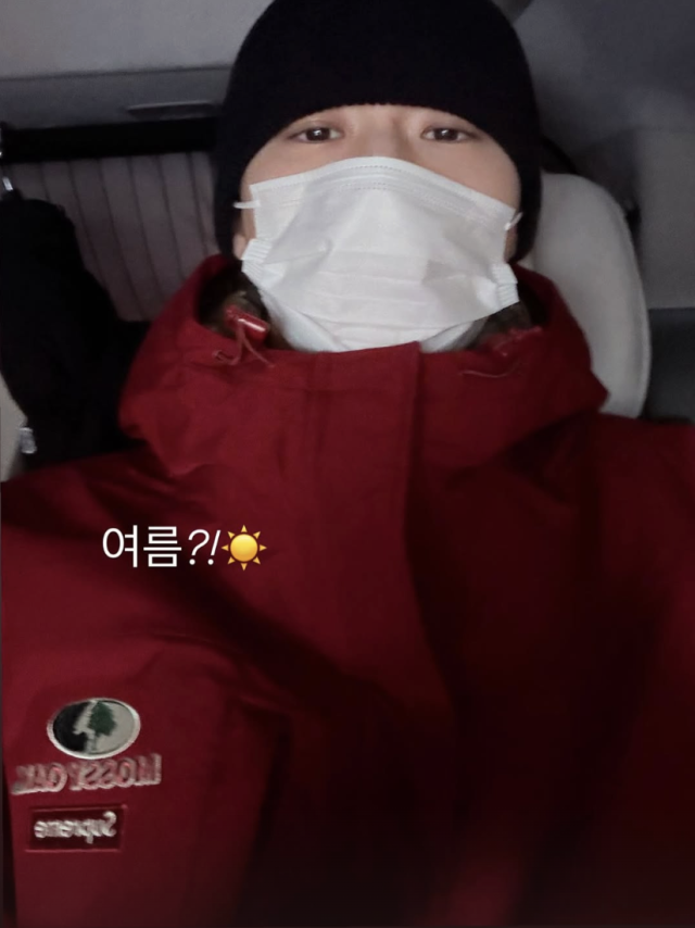 변우석이 유쾌한 근황을 공개했다. / 변우석 SNS