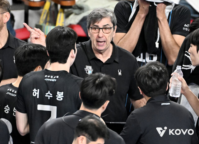 필립 블랑 감독./KOVO