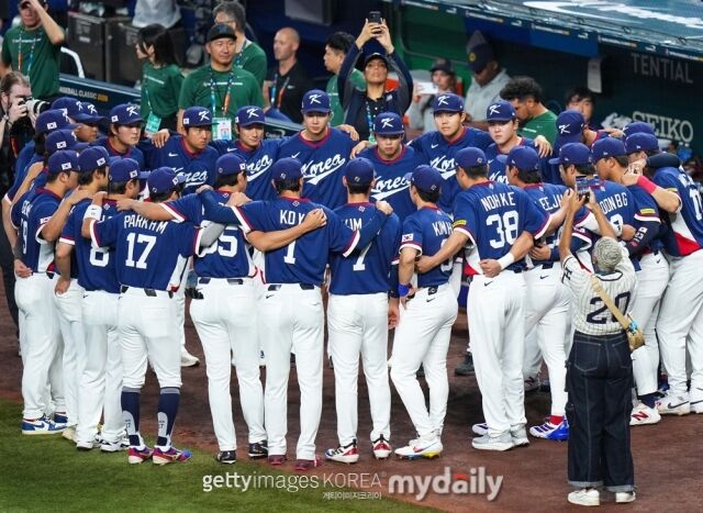 한국 WBC 대표팀./게티이미지코리아