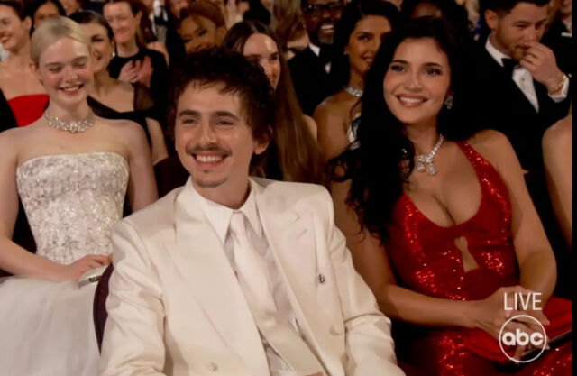 티모시 샬라메, 카일리 제너./미국 ABC