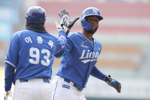 삼성 라이온즈 르윈 디아즈./삼성 라이온즈