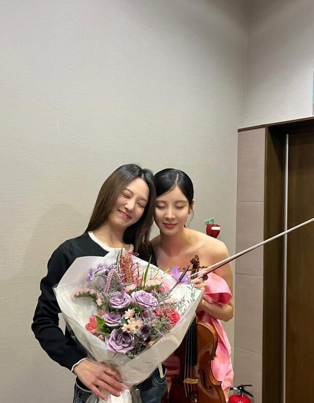 서현이 바이올리니스트로 무대에 선 소감을 전했다. / 서현 SNS