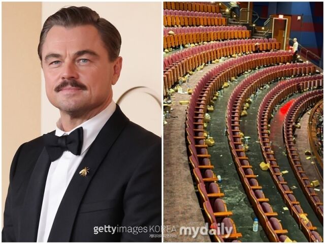 디카프리오./게티이미지코리아, 맷 네글리아 (Matt Neglia) 엑스 갈무리