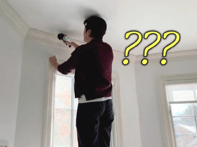 권상우가 나무로 된 뉴저지 집을 수리하고 있다. / 유튜브 'Mrs. 뉴저지 손태영'