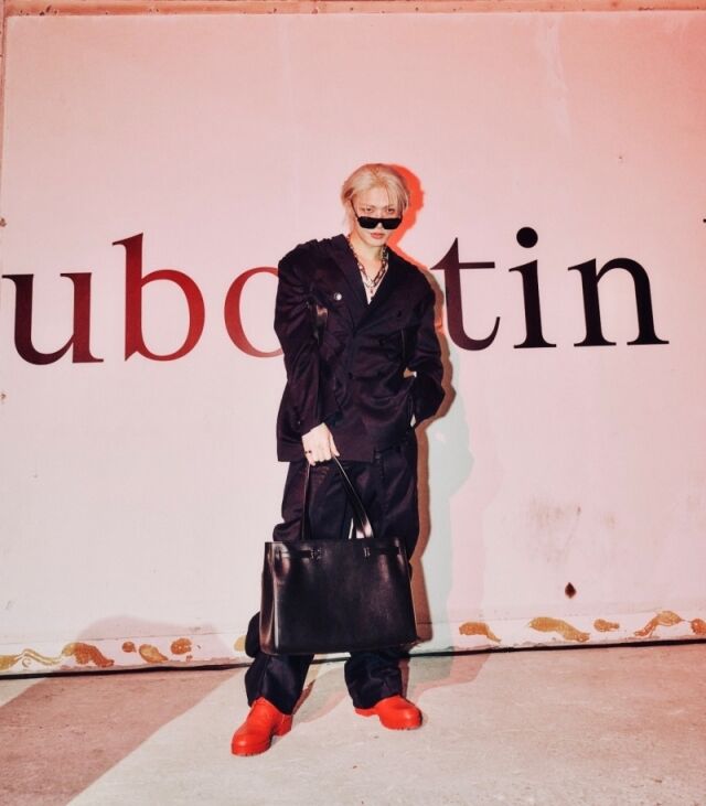 그룹 에이티즈 민기/크리스찬 루부탱