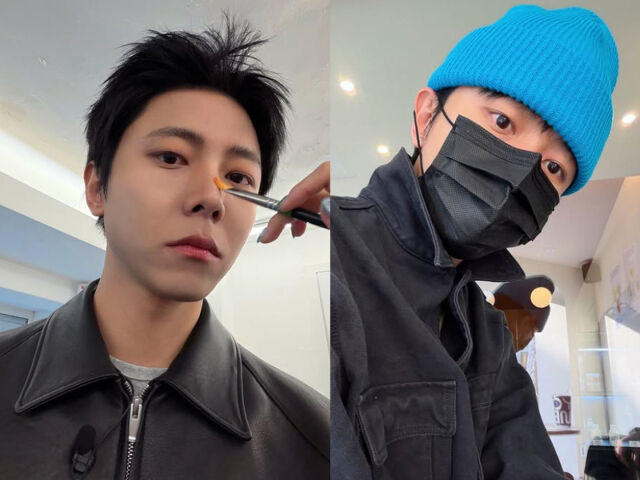 주우재가 작은 얼굴과 아이돌 같은 외모를 자랑했다. / 주우재 소셜미디어