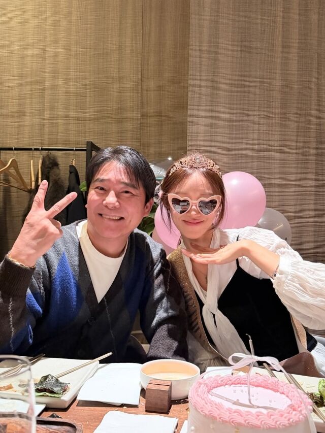 서하얀이 화려한 생일 파티 현장을 공개했다. / 서하얀 SNS