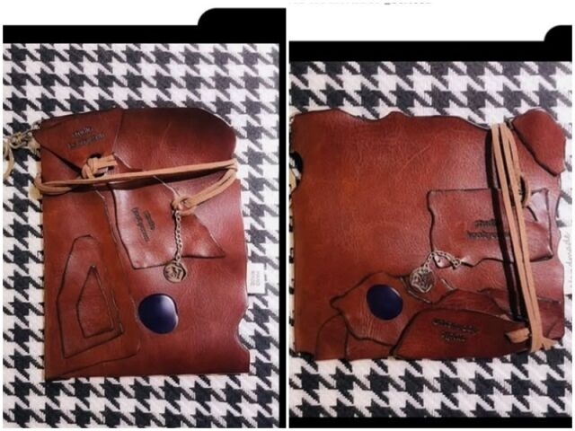 구혜선 가죽 파우치 키링./소셜미디어