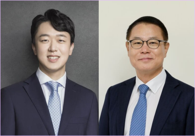 신상열 농심 부사장(왼쪽)과 조용철 대표. /농심