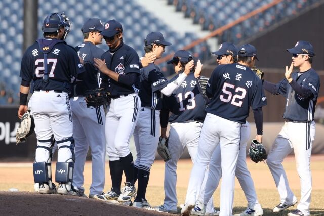 승리한 두산 베어스./두산 베어스