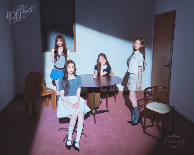 그룹 베이비돈크라이 첫 미니앨범 오피셜 포토 / 피네이션