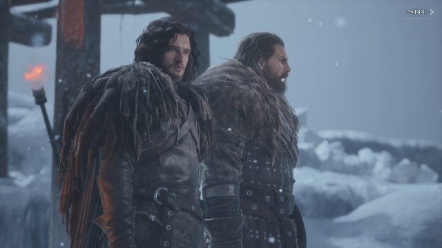 ‘왕좌의 게임: 킹스로드’ 스크린샷 속 ‘존 스노우’. /넷마블