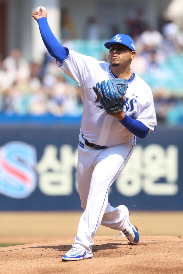 삼성 라이온즈 아리엘 후라도./삼성 라이온즈