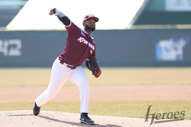 키움 히어로즈 알칸타라./키움 히어로즈