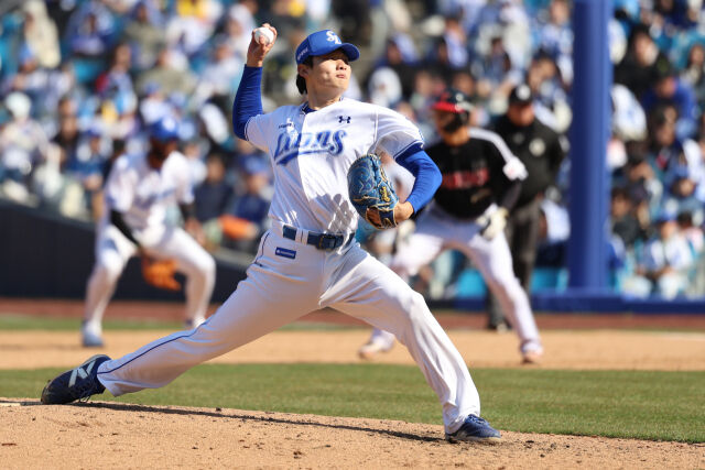 삼성 라이온즈 육선엽./삼성 라이온즈