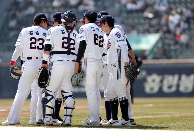 두산 베어스 선수들./두산 베어스
