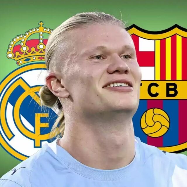 엘링 홀란드./마드리드바르셀로나