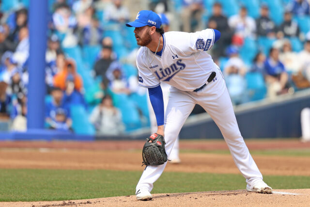 삼성 라이온즈 잭 오러클린./삼성 라이온즈