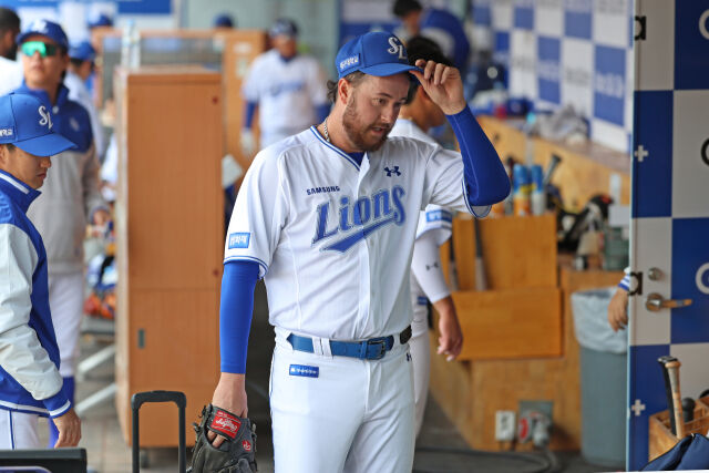 삼성 라이온즈 잭 오러클린./삼성 라이온즈