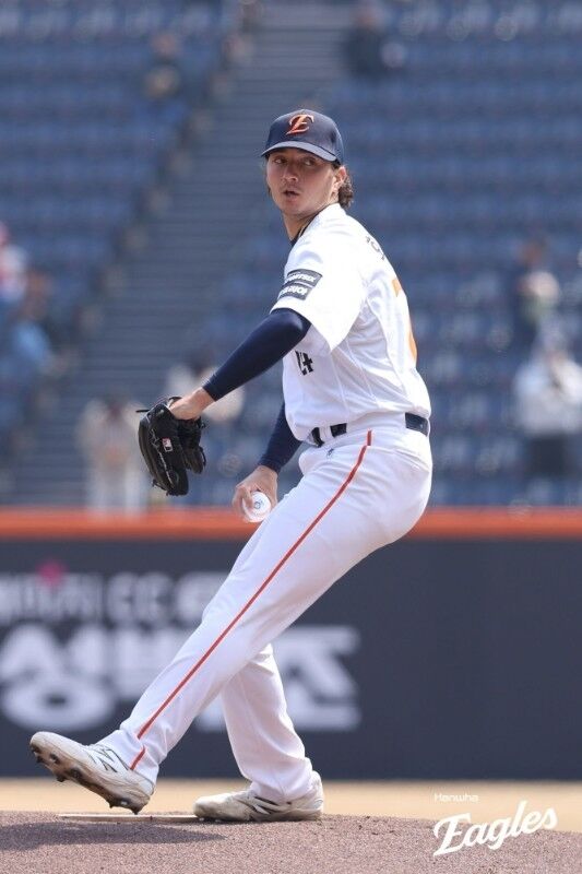 한화 이글스 오웬 화이트./한화 이글스