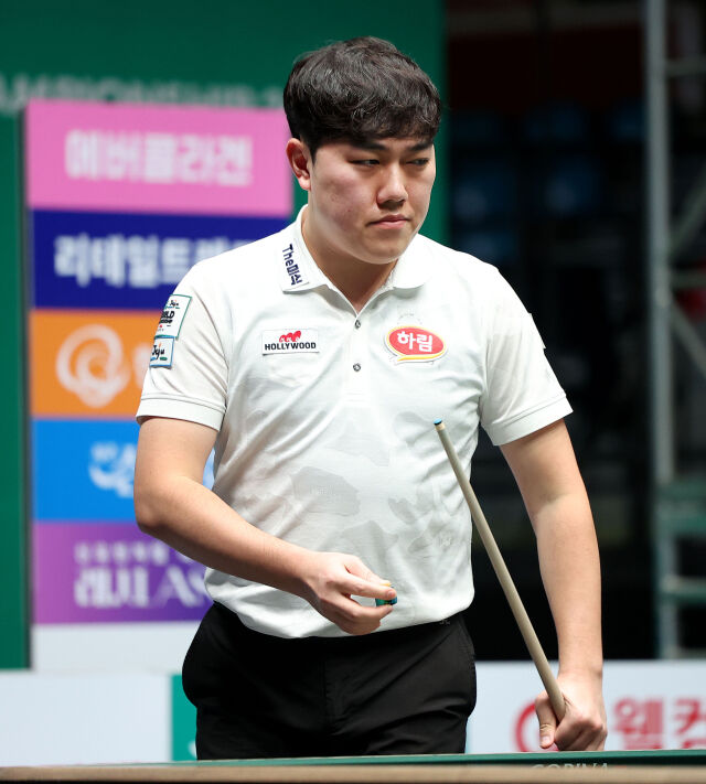 2025-26시즌 우선등록으로 PBA에 데뷔한 김준태./PBA