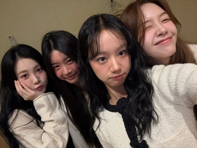 걸스데이 멤버들이 한 자리에 모였다. / 방민아 소셜미디어