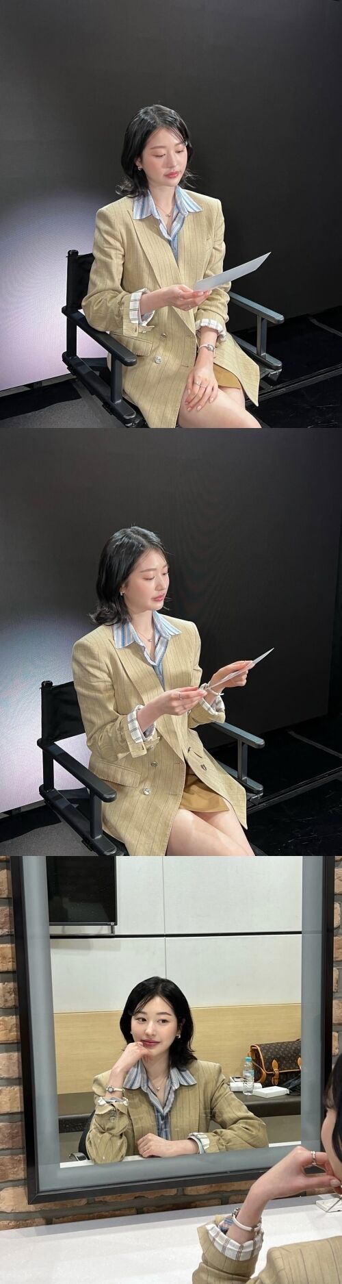 배우 장다아가 단아한 매력을 뽐냈다. / 장다아 소셜미디어