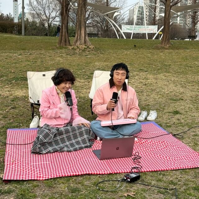 조혜련이 박명수와 함께한 봄 소풍 일상을 공개했다. / 조혜련 SNS